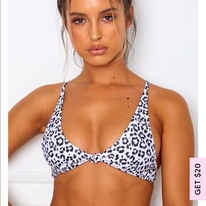 White Fox Boutique Miami Bikini Top